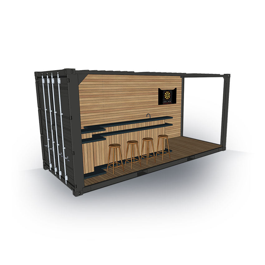 In'BOX Cucina D’estate Container 20 Piedi Riciclato