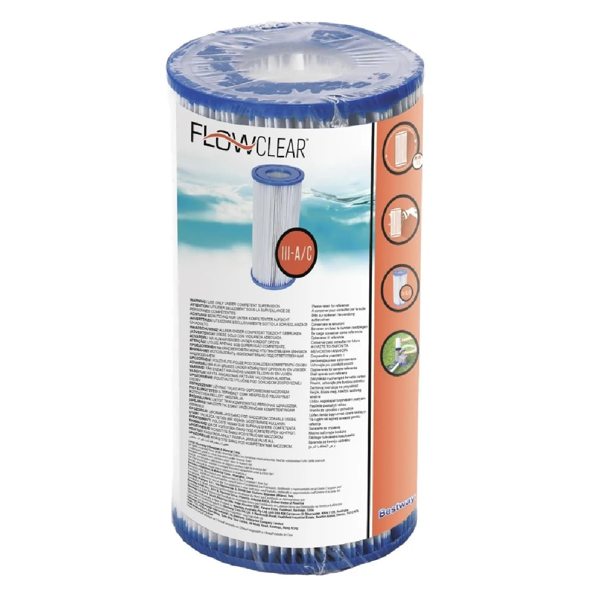 Piscine Tubulaire Ovale Bestway Power Steel Swim Vista MKR00011655795