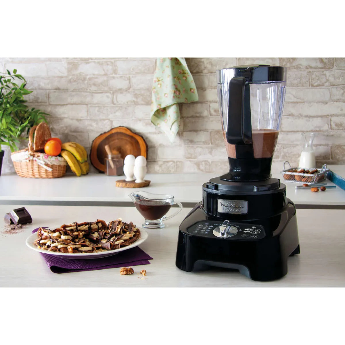 Robot Multifonction Moulinex Noir FP821811