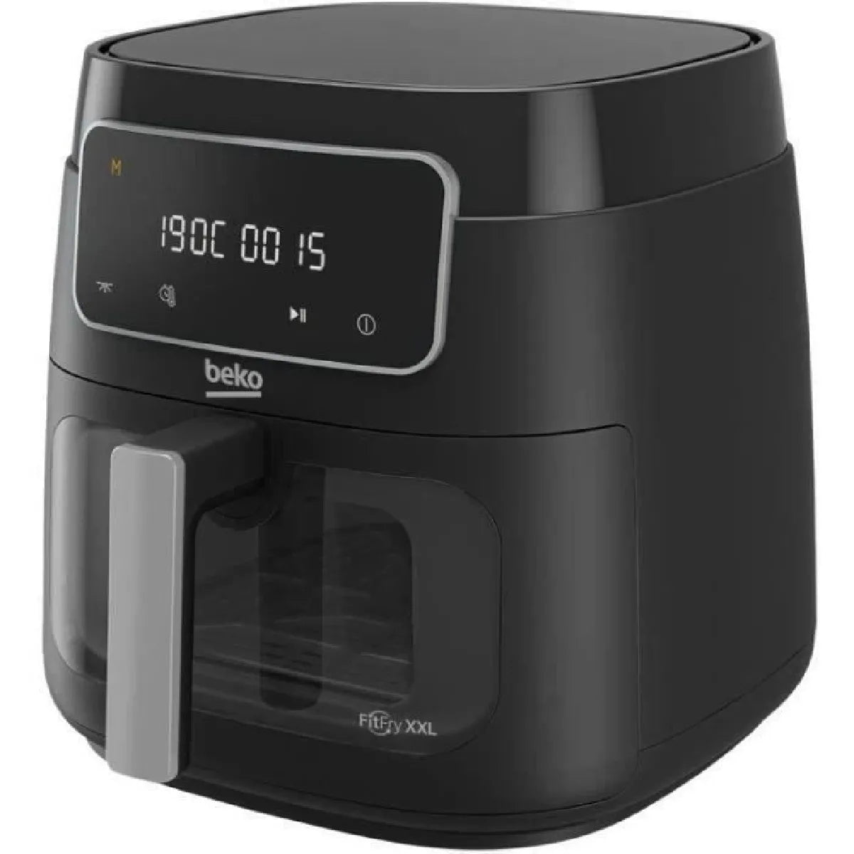 Beko FRL3374B Freidora de Aire 1900W 8 Programas Negro