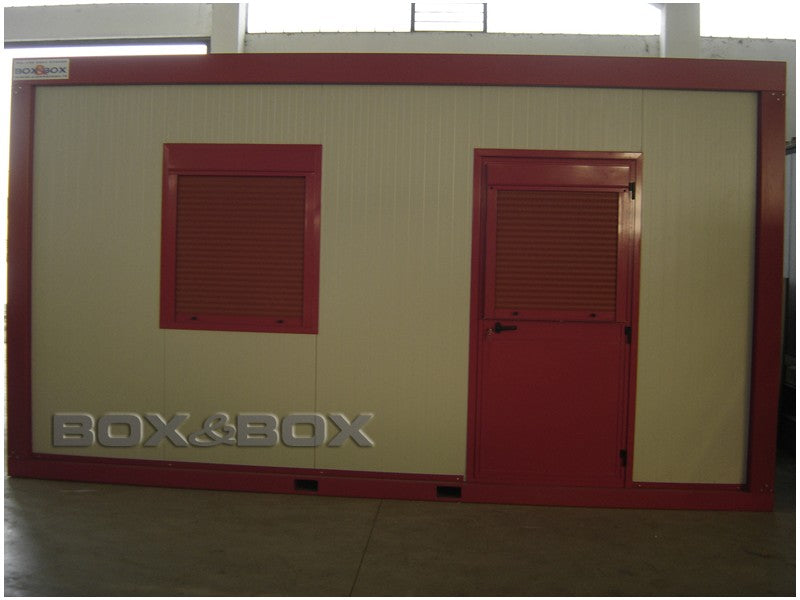 Box Prefabbricato Personalizzato Ufficio 5m x 2.4m Struttura 30 Decimi