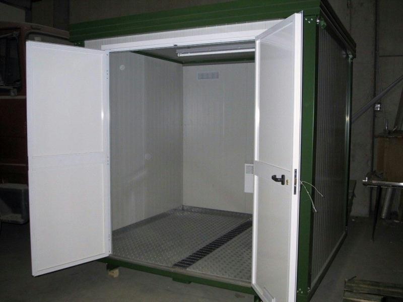 Container Fitosanitari Monoblock für Materiallagerung 2,5 m x 2,5 m