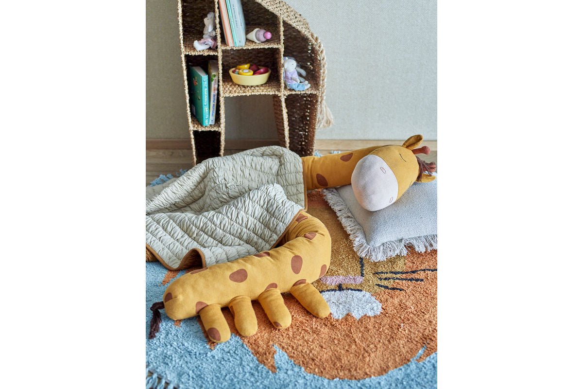 Luxusbetten24 Finja Plüschtier Giraffe, Große Orange Spiel‑und Dekofigur