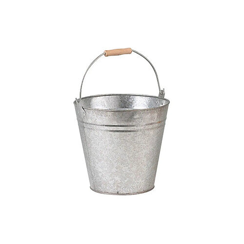 Aubry Gaspard CuboZinc y Madera 8L con Asa Extraíble