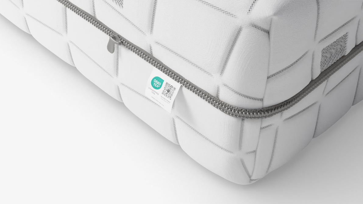 NightSense® Premium Tonnentaschenfederkern-Matratze mit atmungsaktivem Bezug und wählbarem Härtegrad