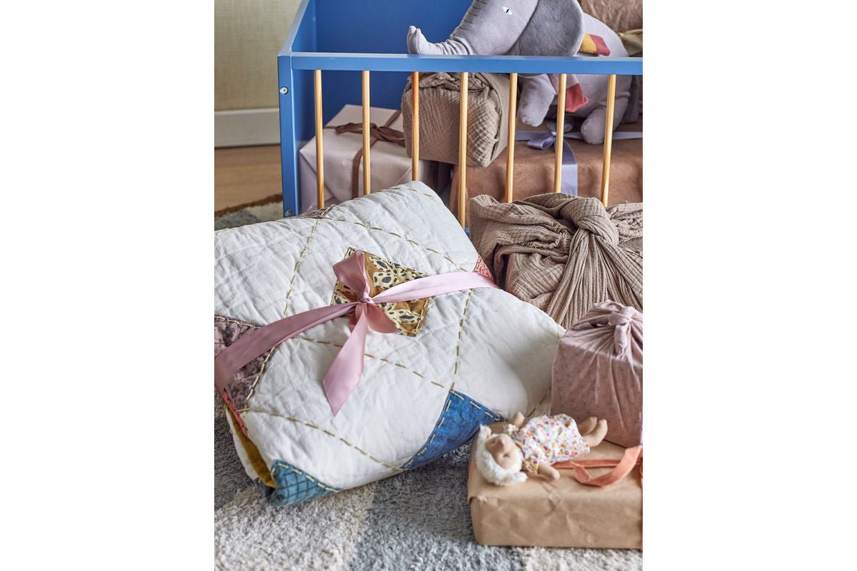Kinder-Quilt Liora – Bunte Baumwolldecke für Jungen und Mädchen