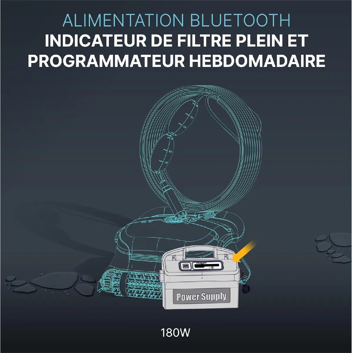 Alimentation Robot Piscine Dolphin 9995679-ASSY