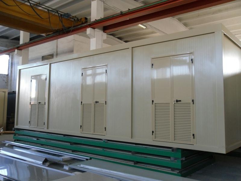 Cabina Elettrica Personalizzata Box su Misura 10m X 2.4m