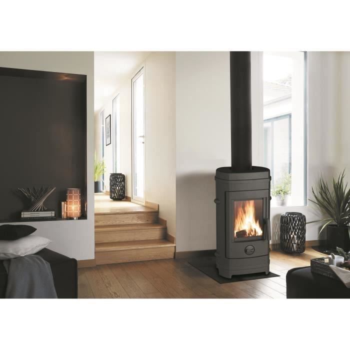 Estufa de Leña Invicta 7 kW CAZYC