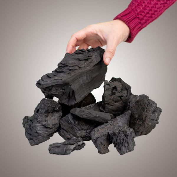 Carbón Vegetal de Encina 15 kg para Parrilla y Barbacoa