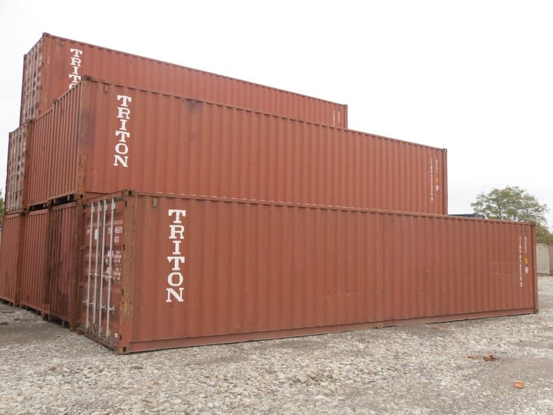 Container Maritimo 40 Ft ISO Box Dry Gebraucht
