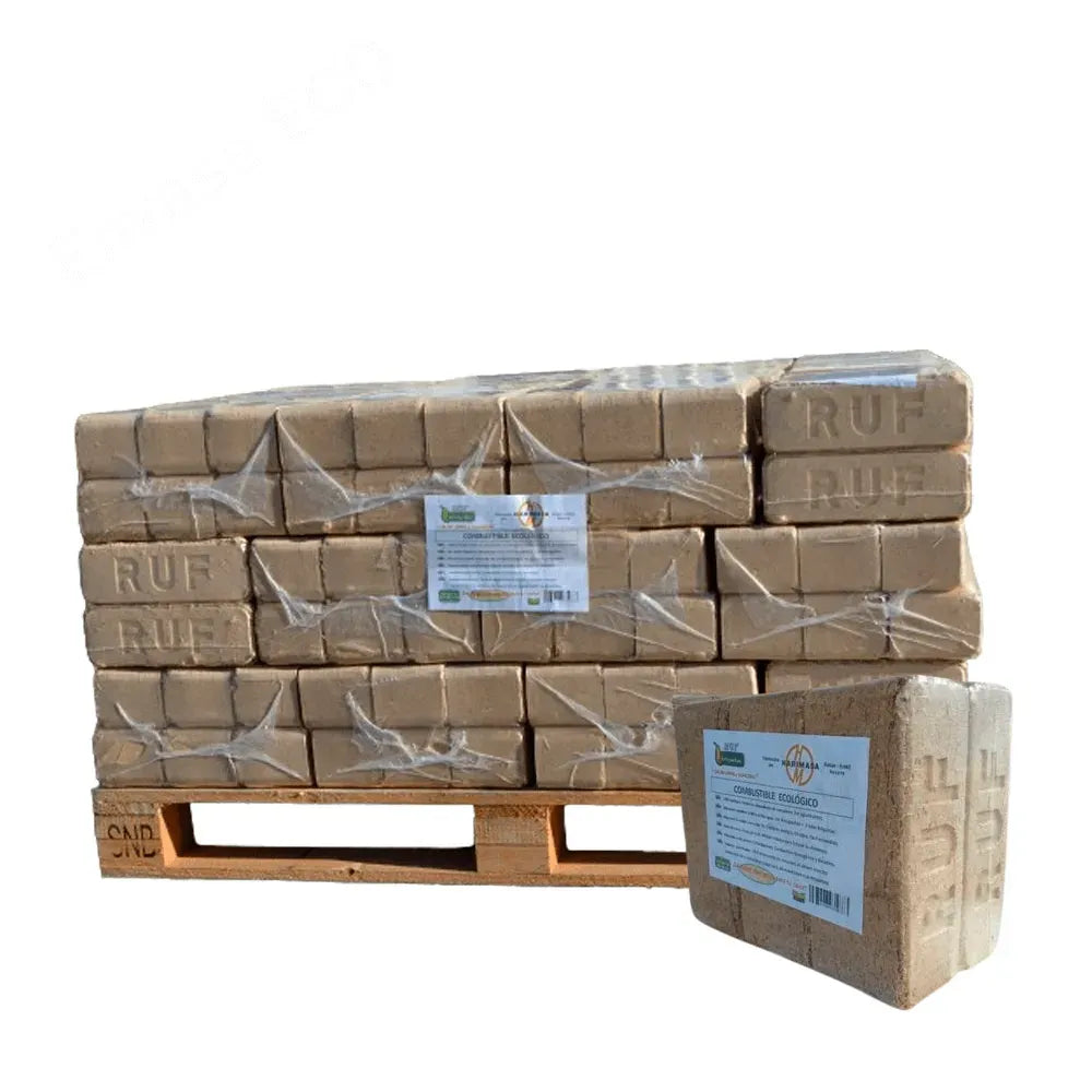RUF Pino Briquetas de Madera 6 Unidades