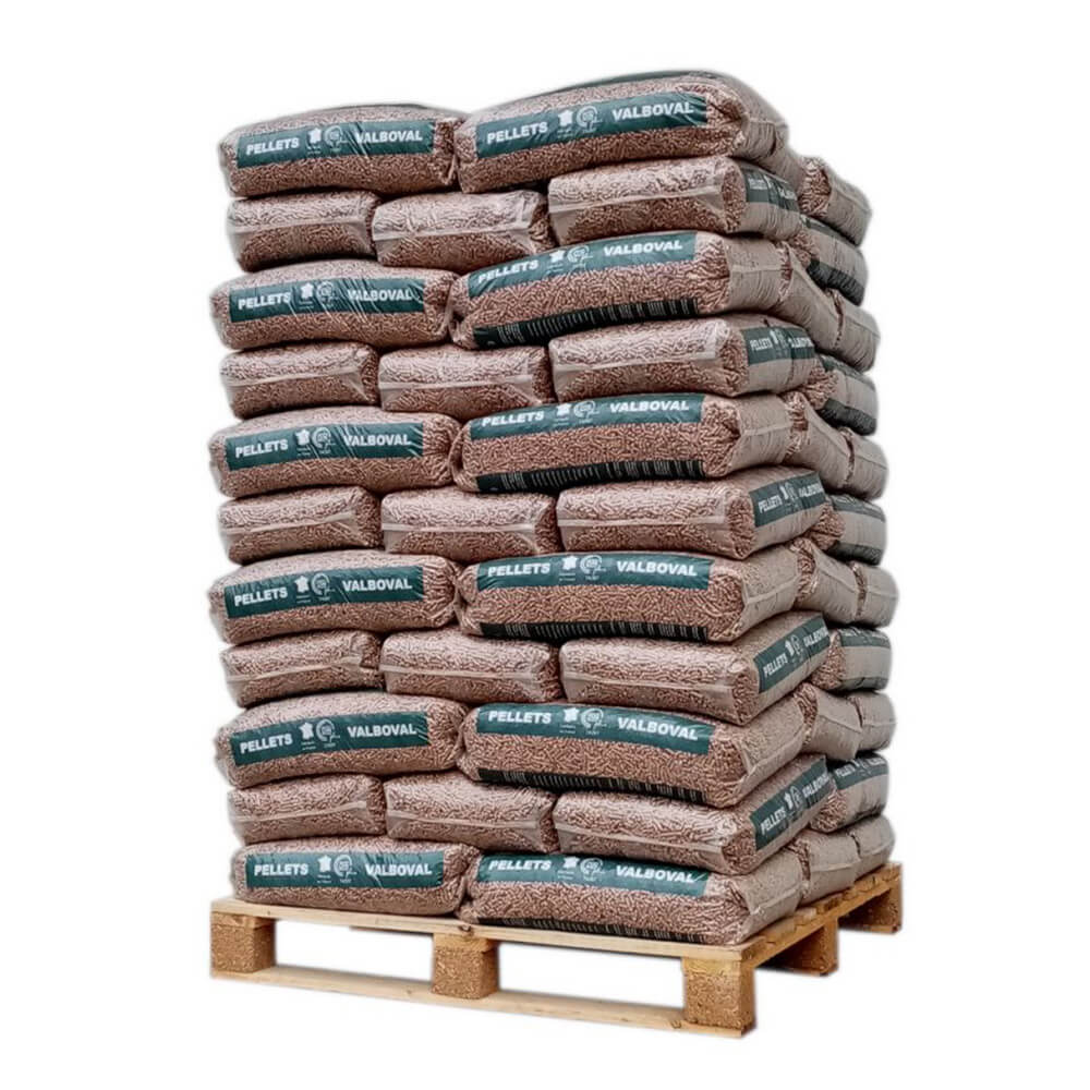 Pellets de Madera Blanda DIN Plus 6 mm