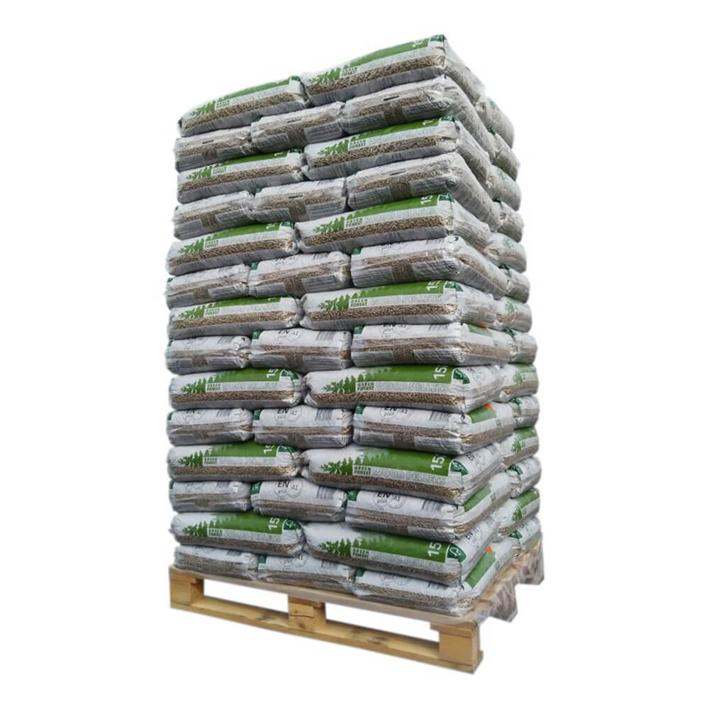 Pellets de Madera Blanda 6mm EN Plus A1
