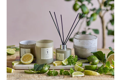 Verde Duftkerze Parsley Lime Grün – Natürliches Wachs, 210 g