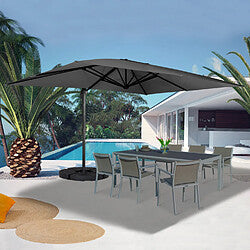 Axi House Parasol Infantil Redondo Azul