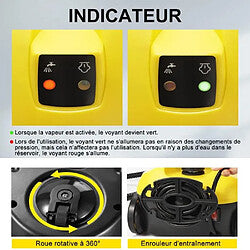 2000W Limpiador a Vapor 14 Accesorios 4 Bar 1.8L