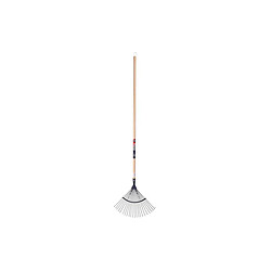 Mermier 985070 Rastrillo de Césped 25 Dientes 640 mm Mango 110 cm