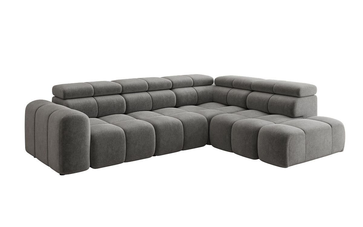 Luxusbetten24 Designer Mia L Maxi Sofa in Chenille