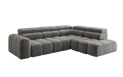 Luxusbetten24 Designer Mia L Maxi Sofa in Chenille
