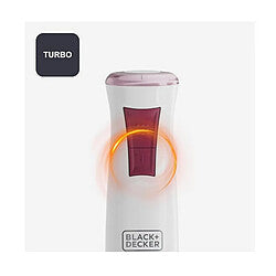 Black & Decker BXHBA601E Batidora de Mano 600W Blanco