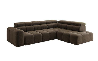 Luxusbetten24 Designer Mia L Maxi Sofa in Chenille