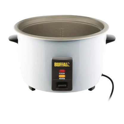 Buffalo 4.2L Inox Arrocera Profesional con Recubrimiento Antiadherente