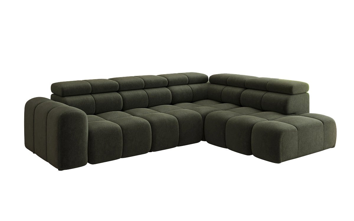 Luxusbetten24 Designer Mia L Maxi Sofa in Chenille