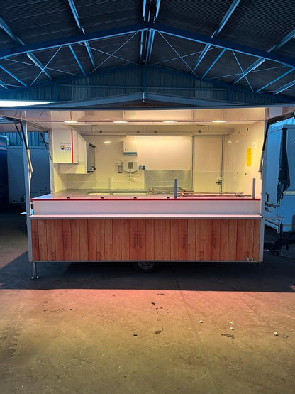 Contenedores Ejido Remolque di Vendita per Snack Bar