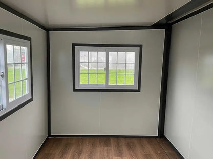 Kompakte Tiny House Basis Fixe 5,80 m × 2,00 m × 2,50 m, mit großer Wohnfläche