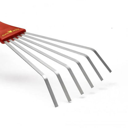 OUTILS WOLF MULTI-STAR Cabezal de Escoba Césped 12 cm 6‑dientes Acero