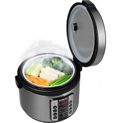 SencorSRM 3151BK Cocedor de arroz 1,5 L Inox