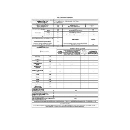 Beko TS190340N Refrigerador Blanco 85L