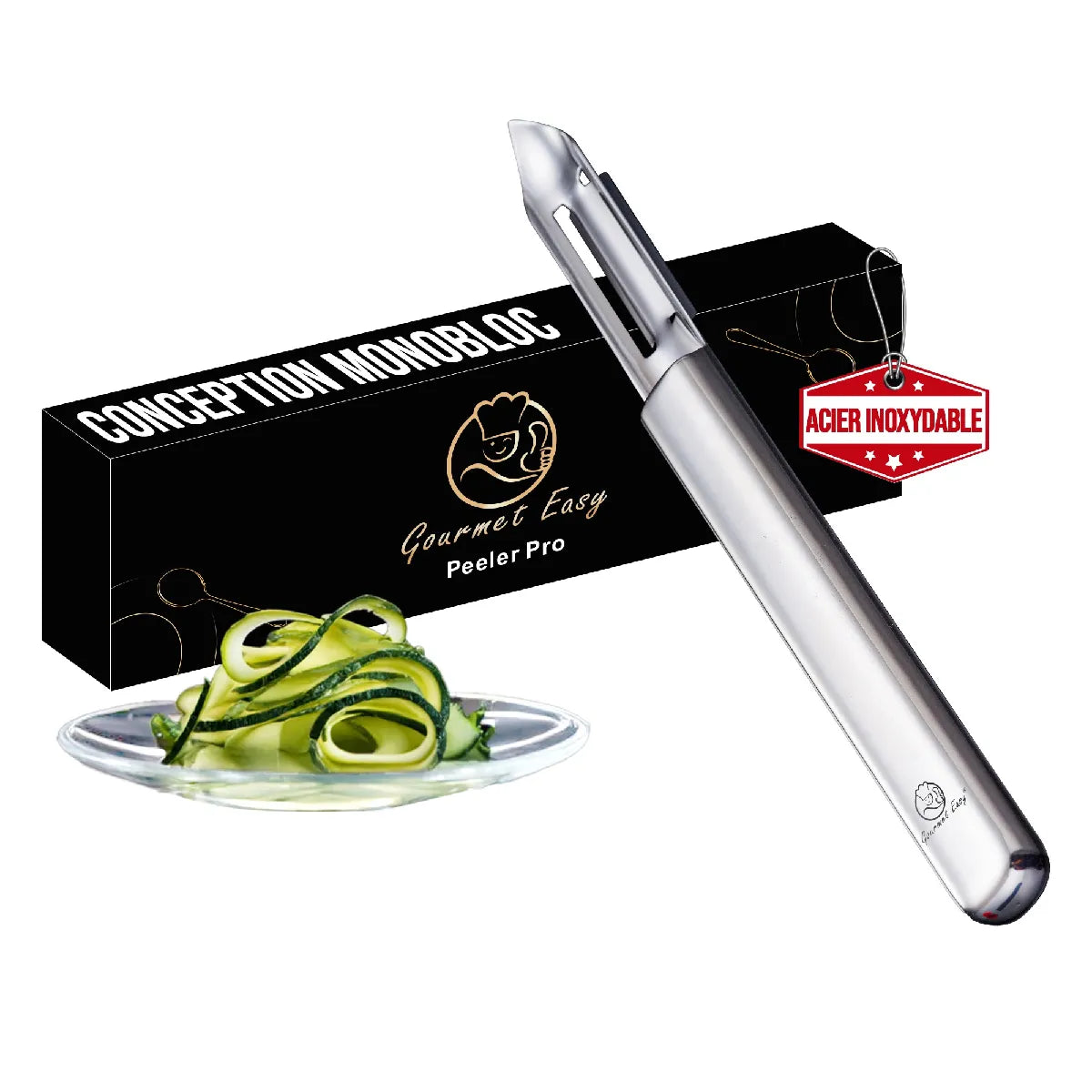 Éplucheur Pommes de Terre Légumes Inox Gourmet Easy MKR00013376025