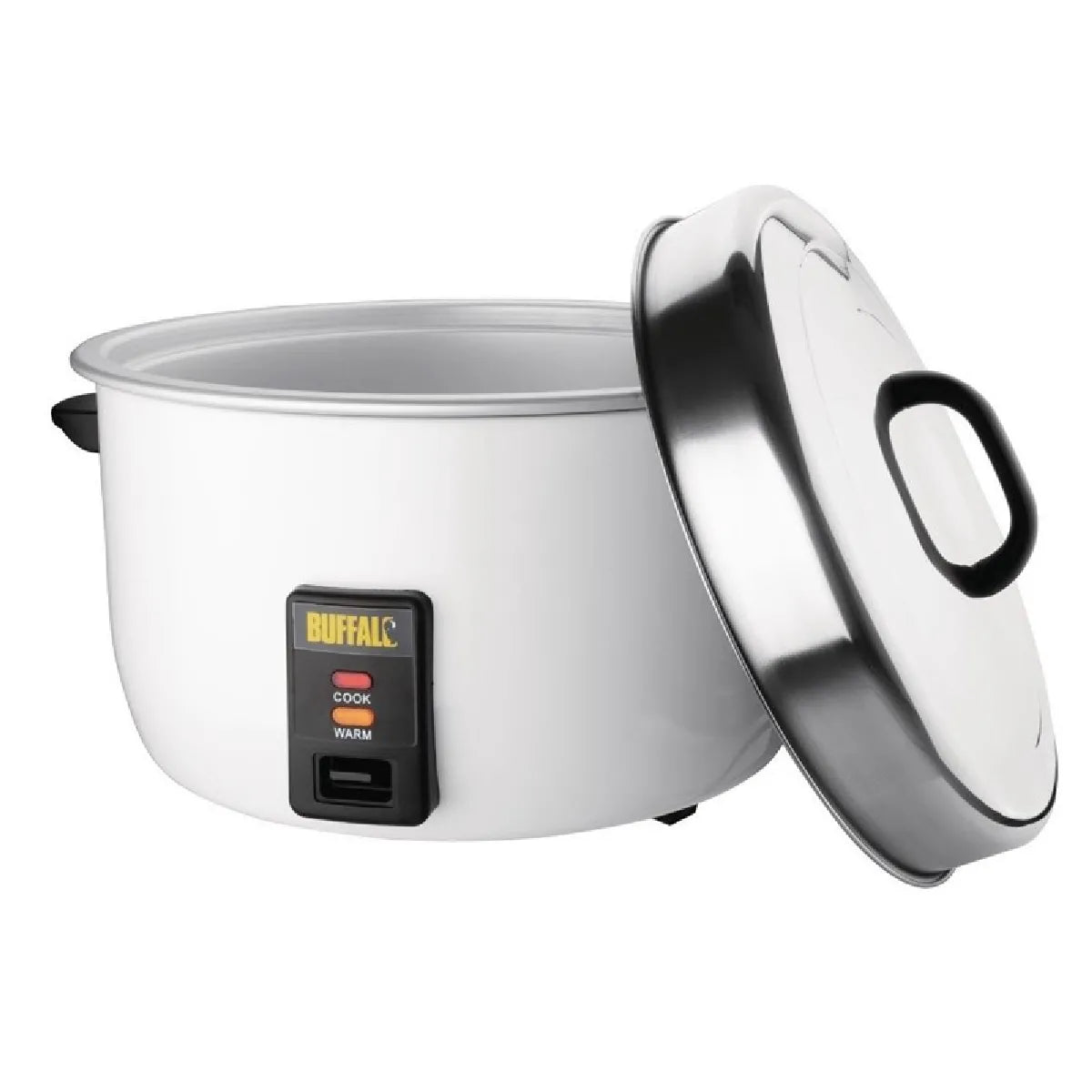 Buffalo 10L Inox Cocedor de Arroz Eléctrico Profesional
