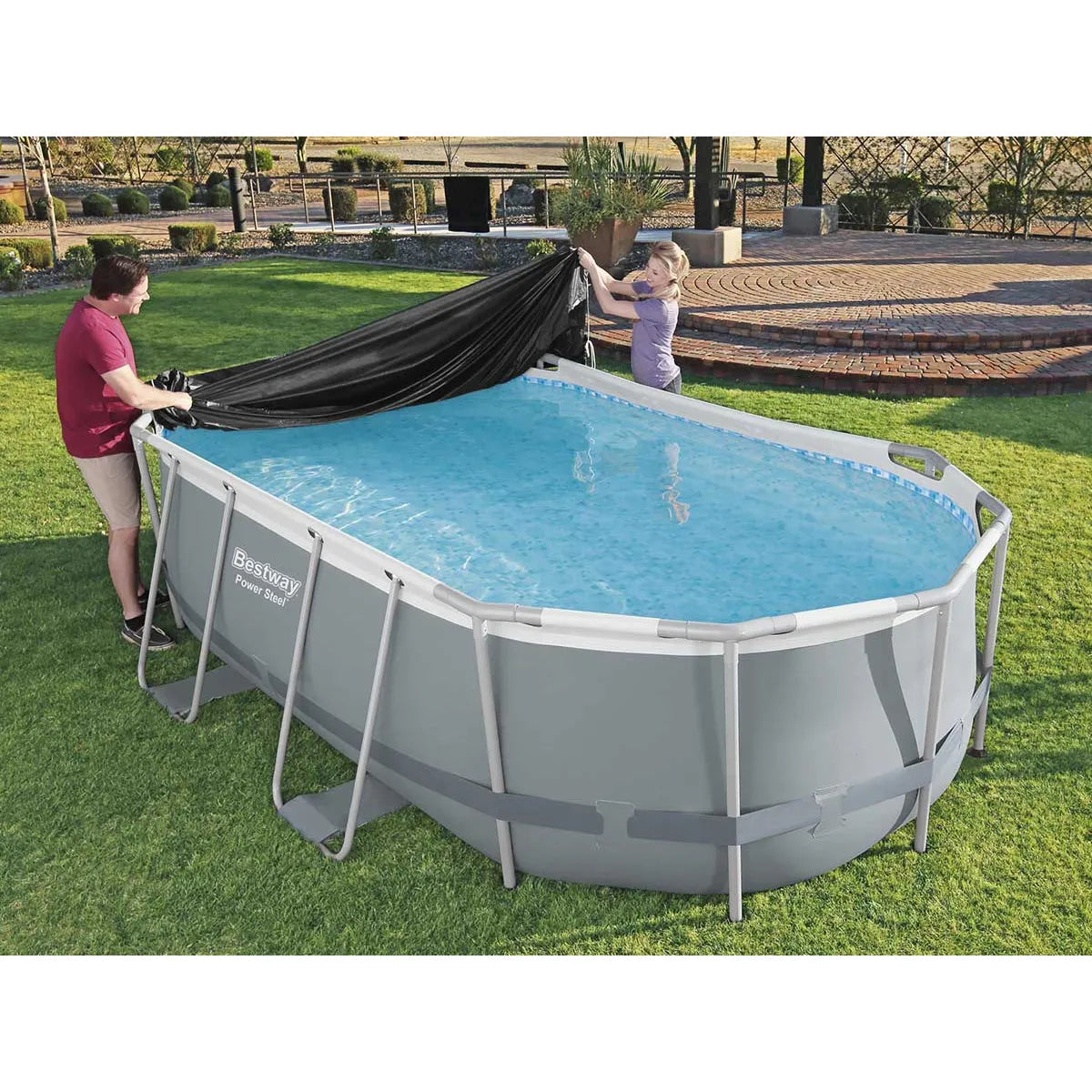 Bâche Piscine Ovale Bestway Flowclear MKR00007703362