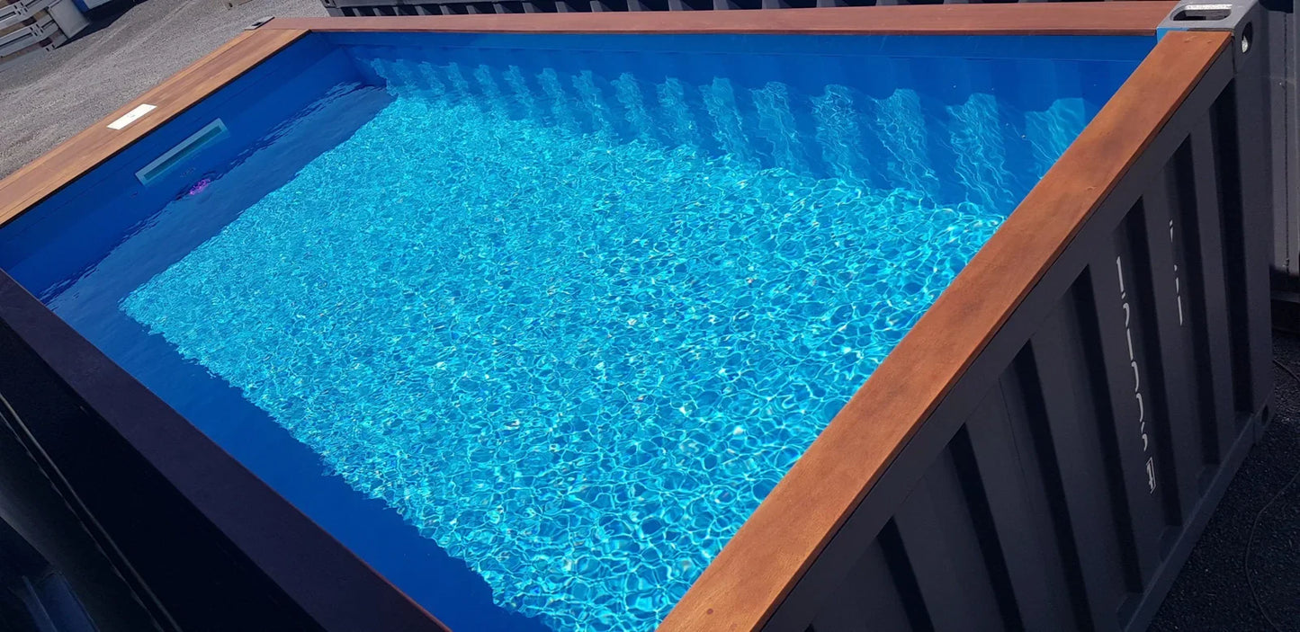 Contenedores Ejido SL Piscina Box 20 Piedi Grigio