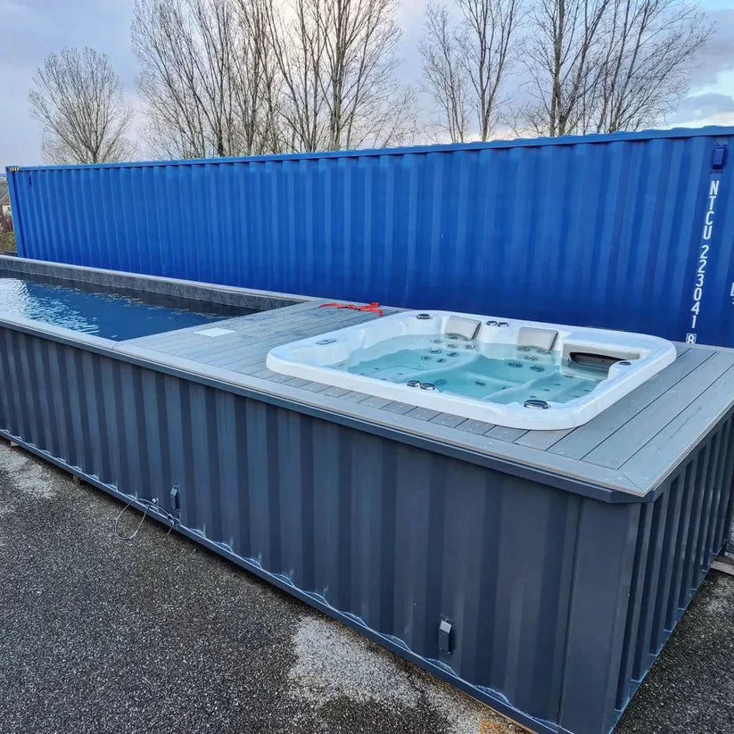 Contenedores Ejido Piscina Contenitore Modulare 12 m