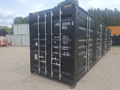 Rhino-Cross-Containers 2025 Contenitore High Cube 40ft Nero 4 Porte