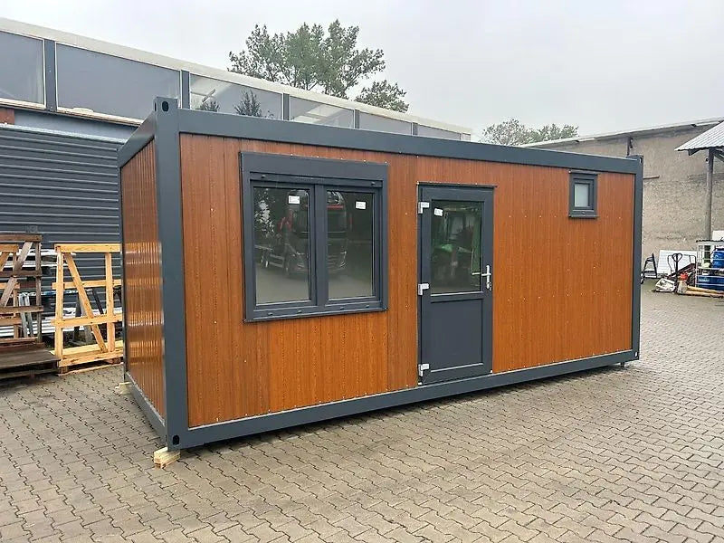 Modularer Container 2024 Büro Sanitär Dusche Flexibel für temporäre Einsätze