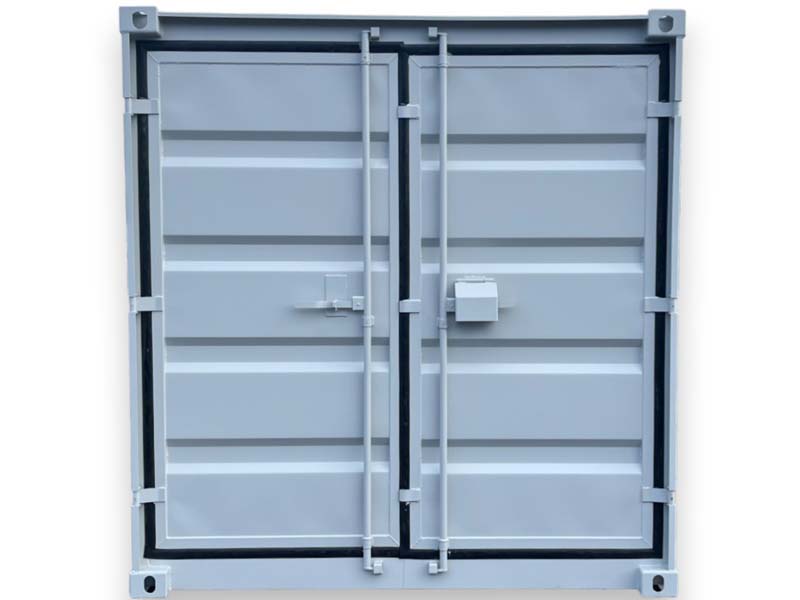 Container 10 Piedi Nuovo Ral 7035 Acciaio Grecato Legno Marino