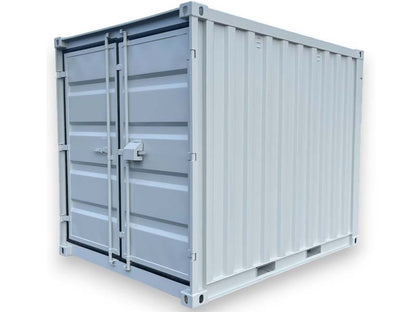 Container 10 Piedi Nuovo Ral 7035 Acciaio Grecato Legno Marino