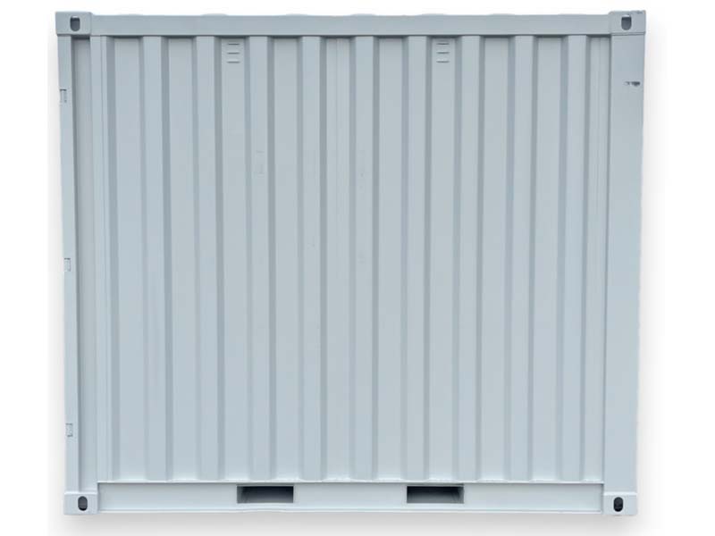 Container 10 Piedi Nuovo Ral 7035 Acciaio Grecato Legno Marino