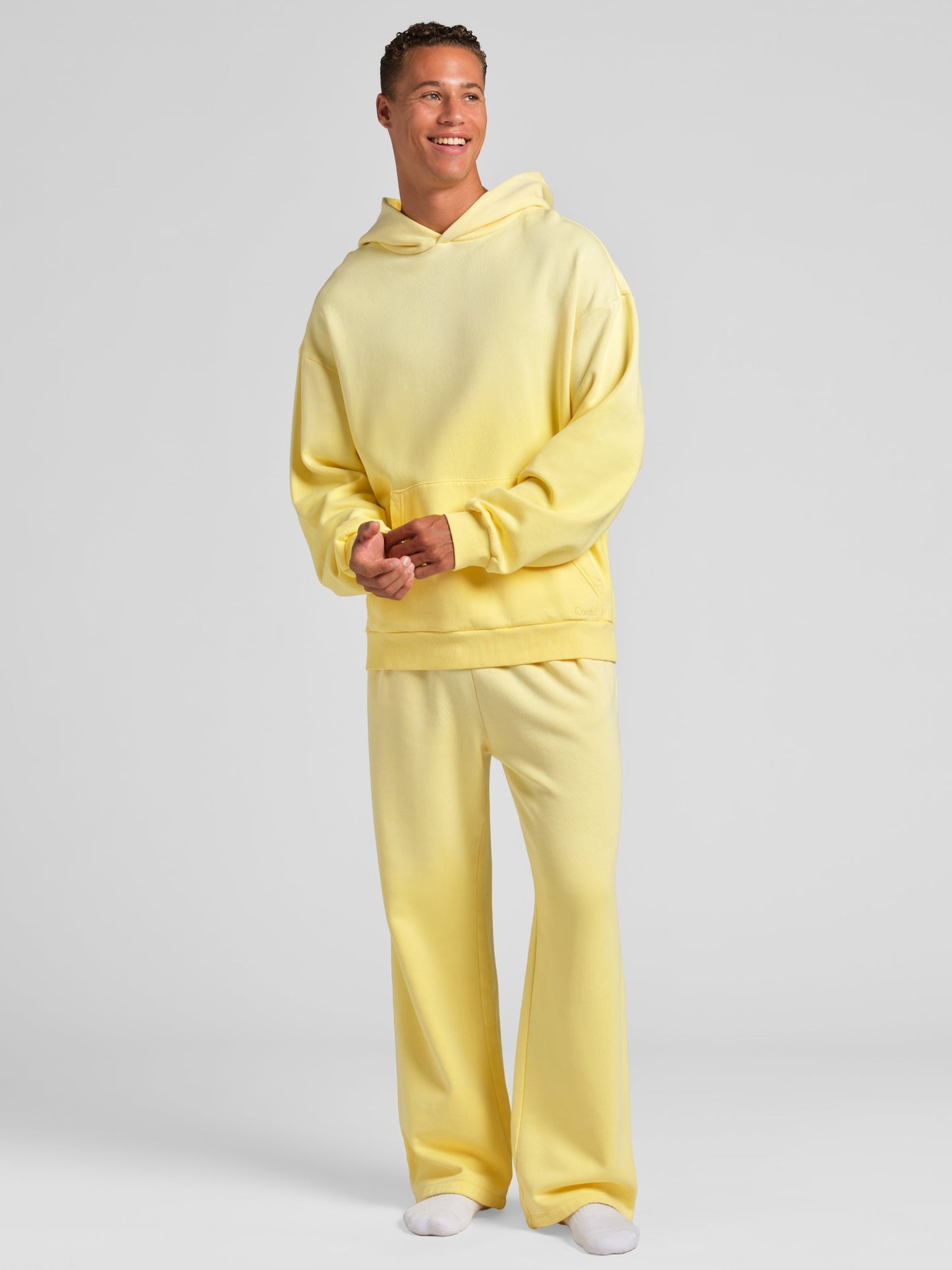 Comfrt Sunwashed Hoodie 100% Baumwolle Oversized Garment Dyed Sommer