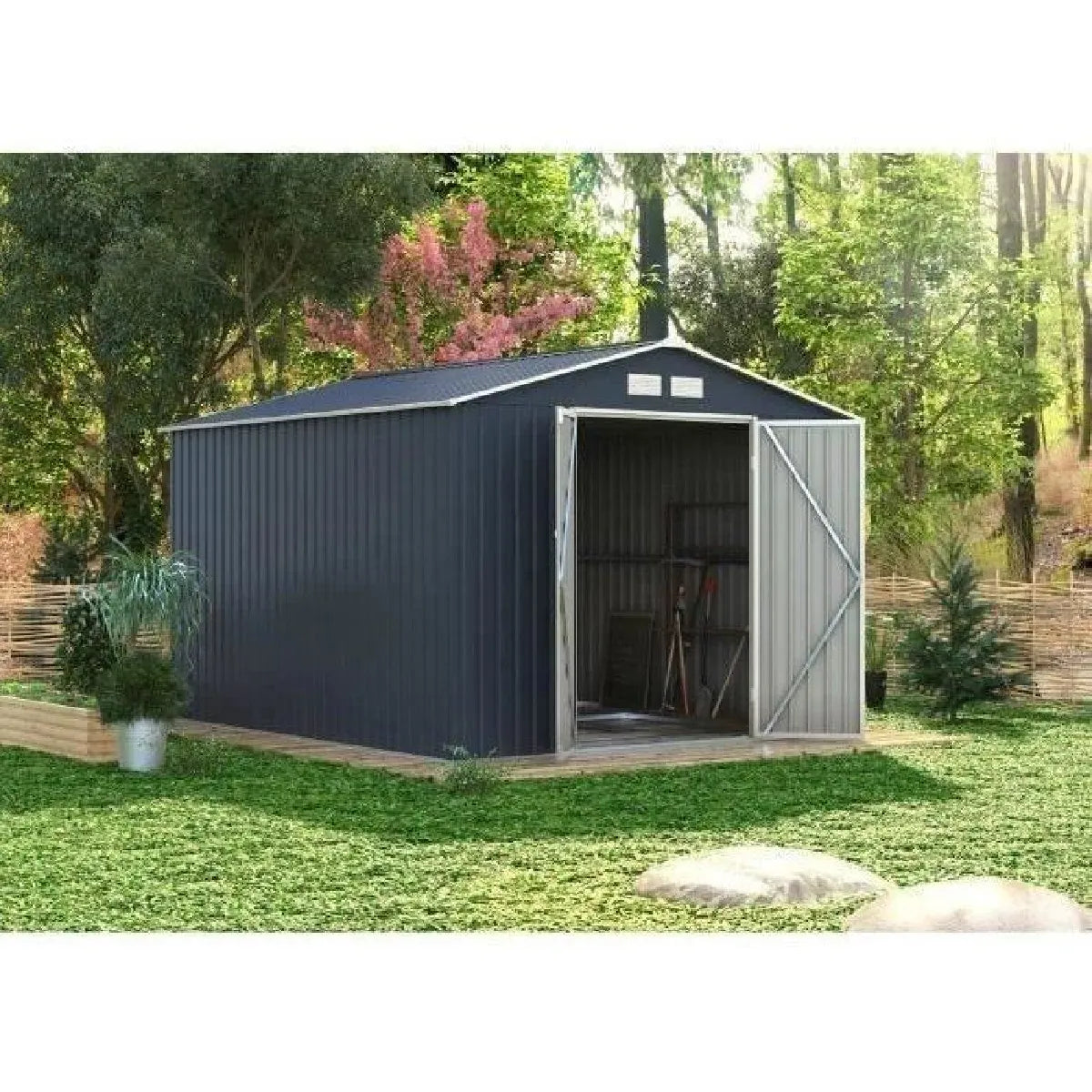 Abri Jardin Métal 8.84m² MKR00000009818