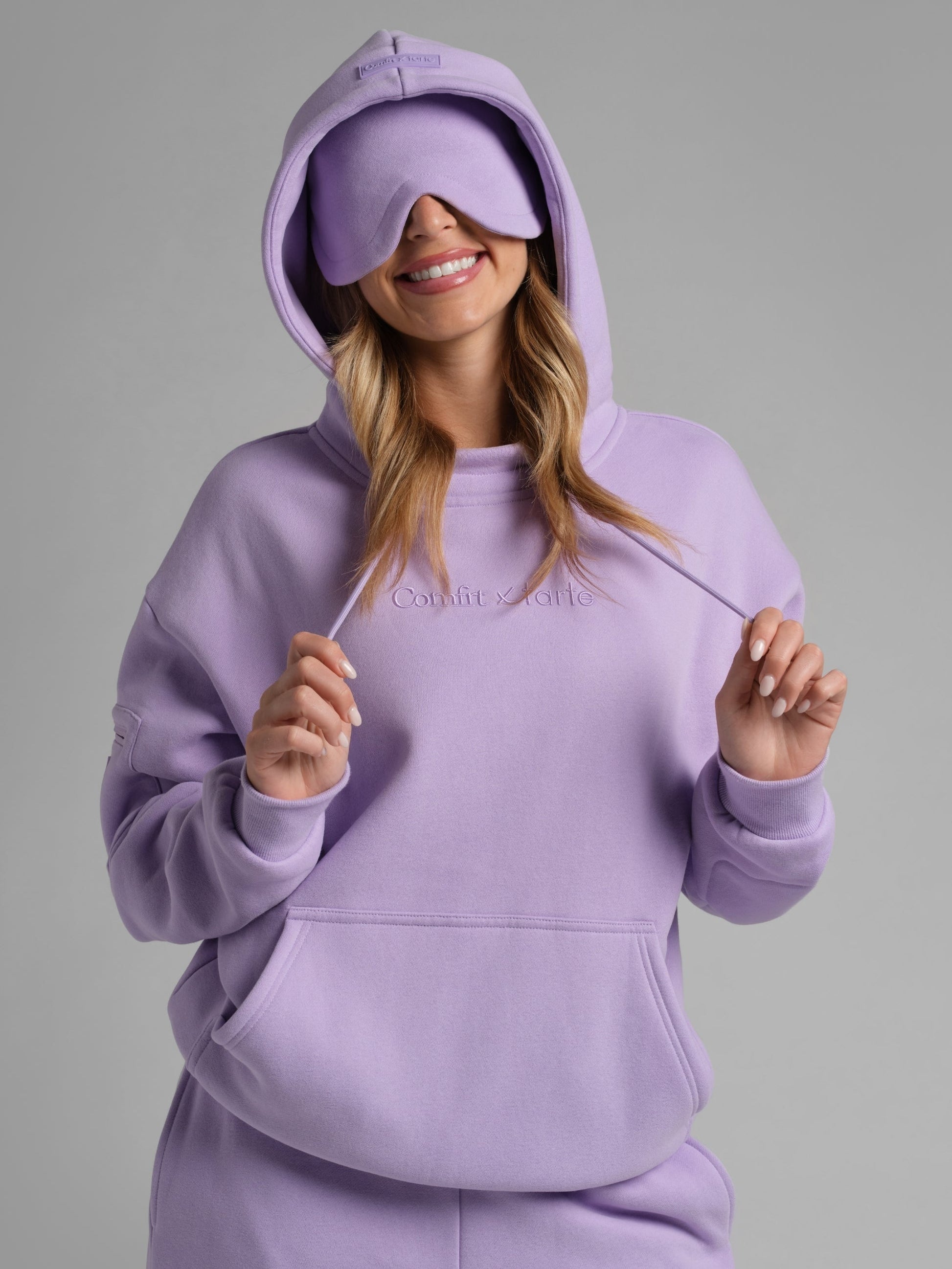 Comfrt x Tarte Airplane Mode Travel Hoodie Unisex Super Soft