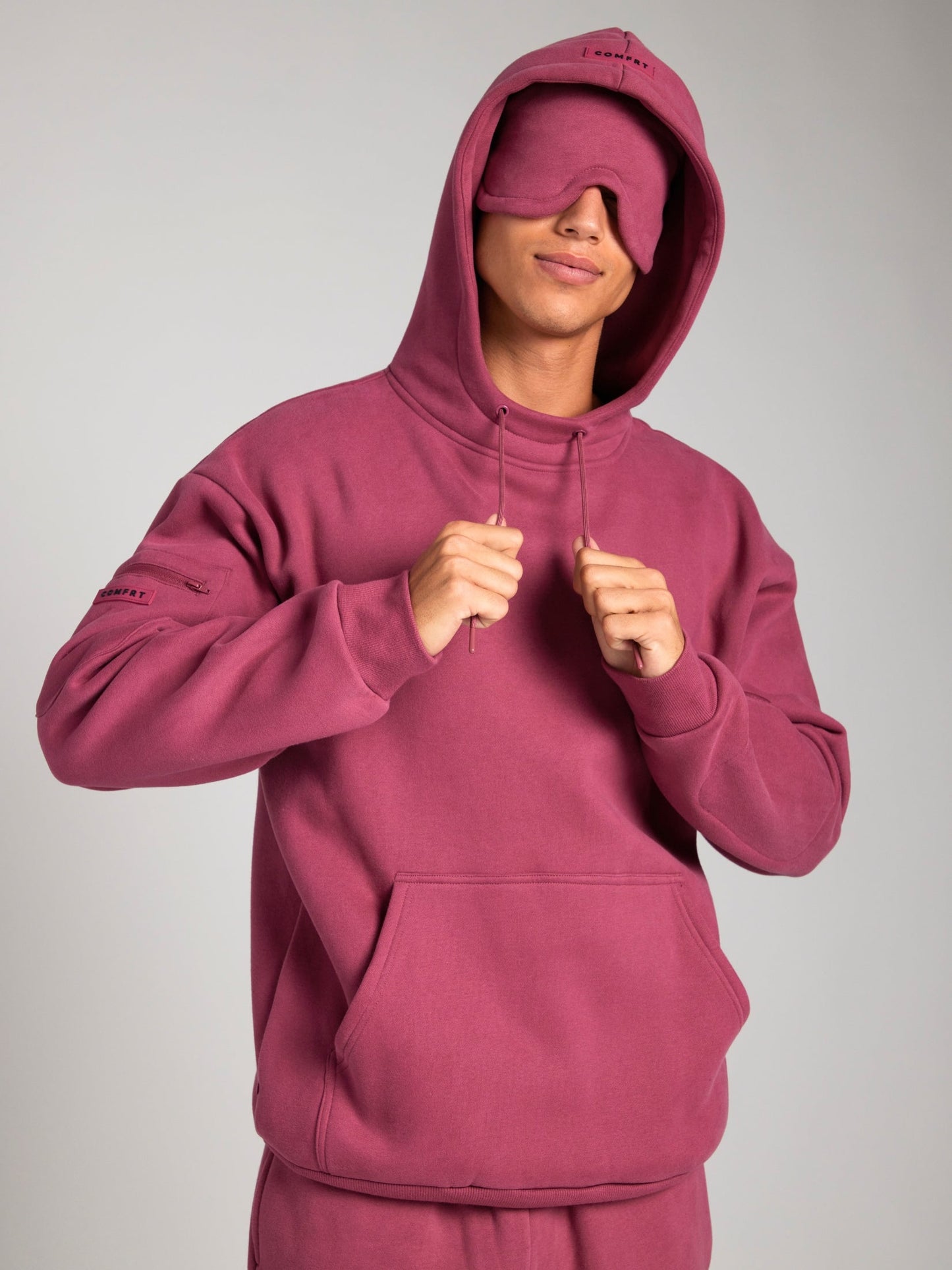 Comfrt Airplane Mode Travel Hoodie Heavyweight Fleece