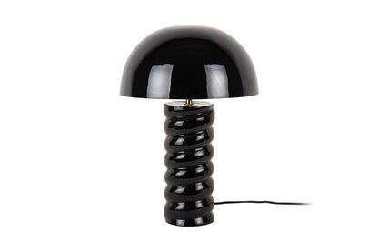 Milano Tischlampe – Moderne Designleuchte aus Eisen mit Spiralsockel