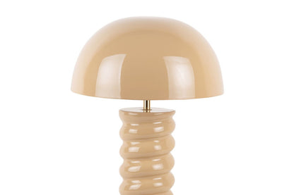 Milano Tischlampe – Moderne Designleuchte aus Eisen mit Spiralsockel