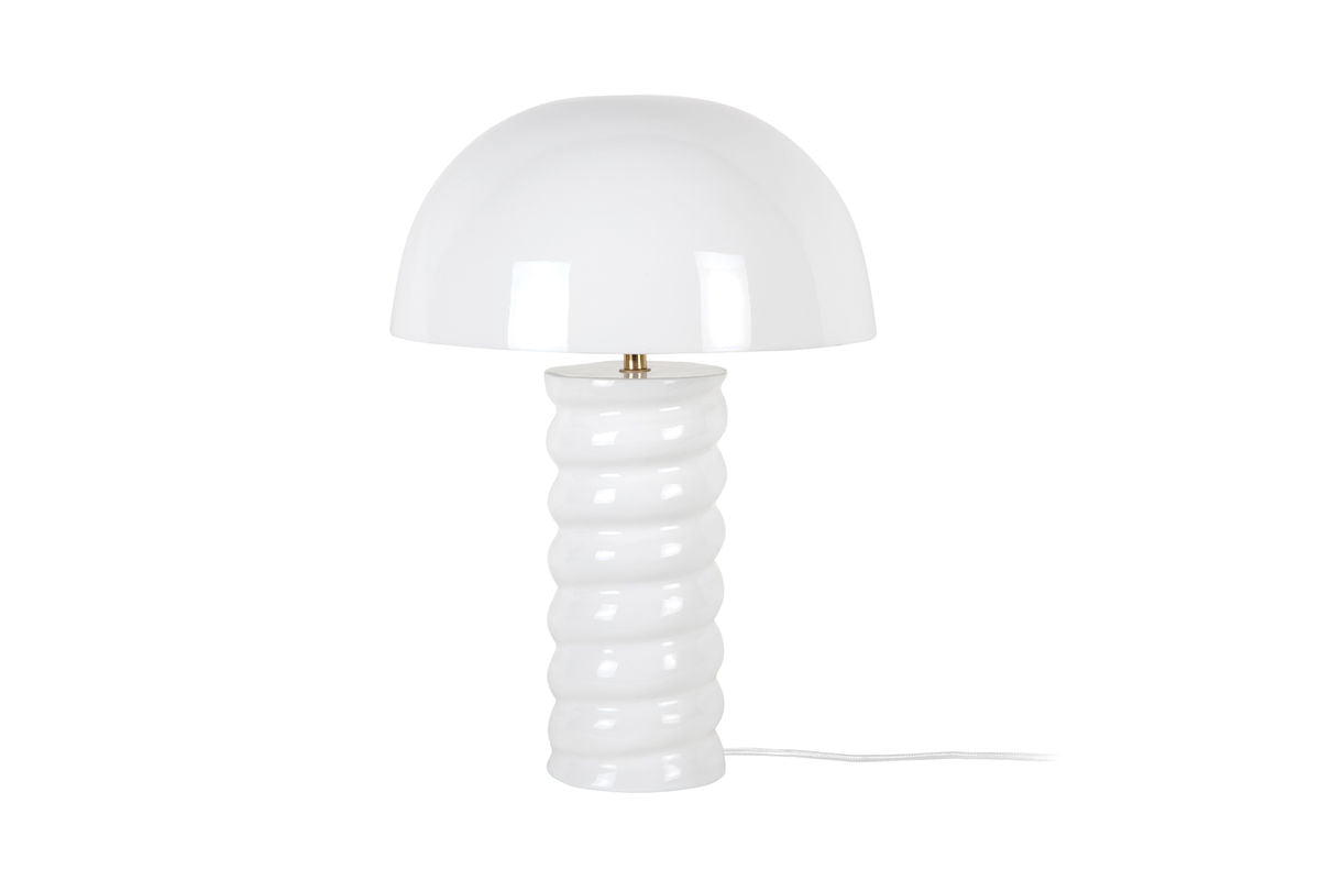 Milano Tischlampe – Moderne Designleuchte aus Eisen mit Spiralsockel
